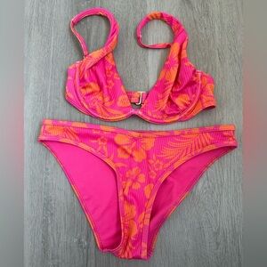 HOLLISTER Bikini size XXS Floral